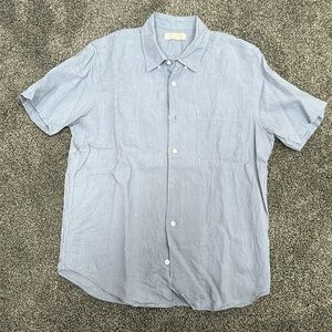 Men's Everlane Linen short sleeve standard fit medium